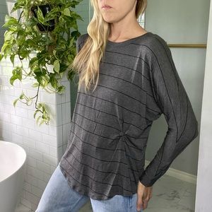 Banana Republic long sleeve tee with hip knot